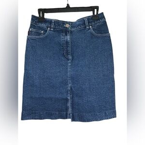 Lauren Jeans Co. Ralph Lauren Jean Classic Pencil Skirt Petites Size 8P